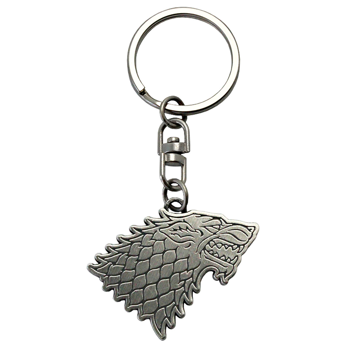 Produktbild Game of Thrones - Schattenwolf Schlüsselanhänger Silhouette