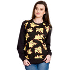 Produktbild Pokemon - Pikachu Sweater All Over Print schwarz