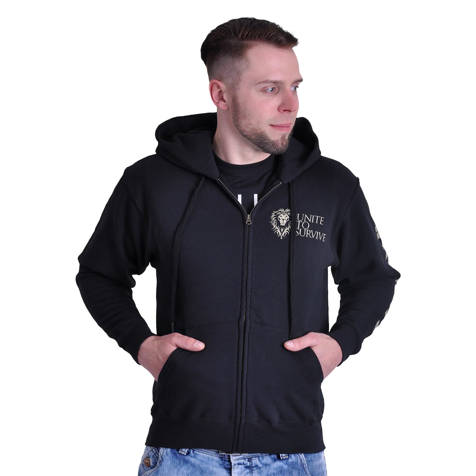 Produktbild Warcraft - Alliance Logo Kapuzenjacke schwarz