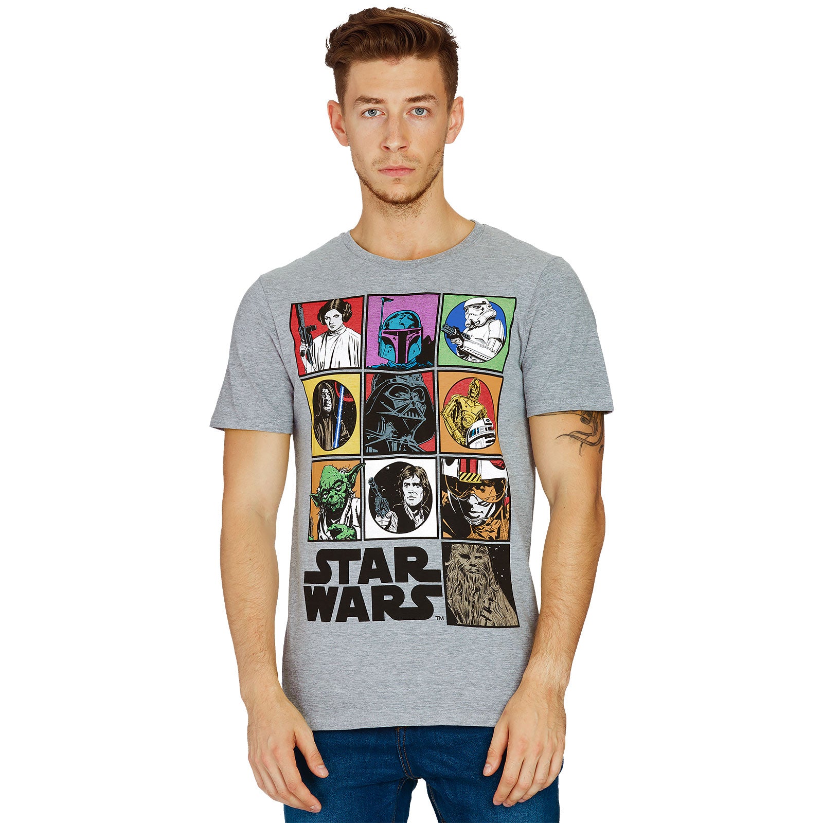 Product image Star Wars - Characters T-Shirt grey