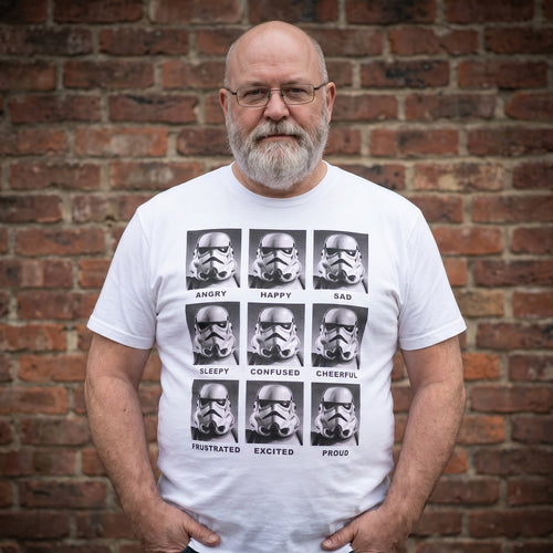 Produktbild Star Wars - Stormtrooper Multiface T-Shirt weiß