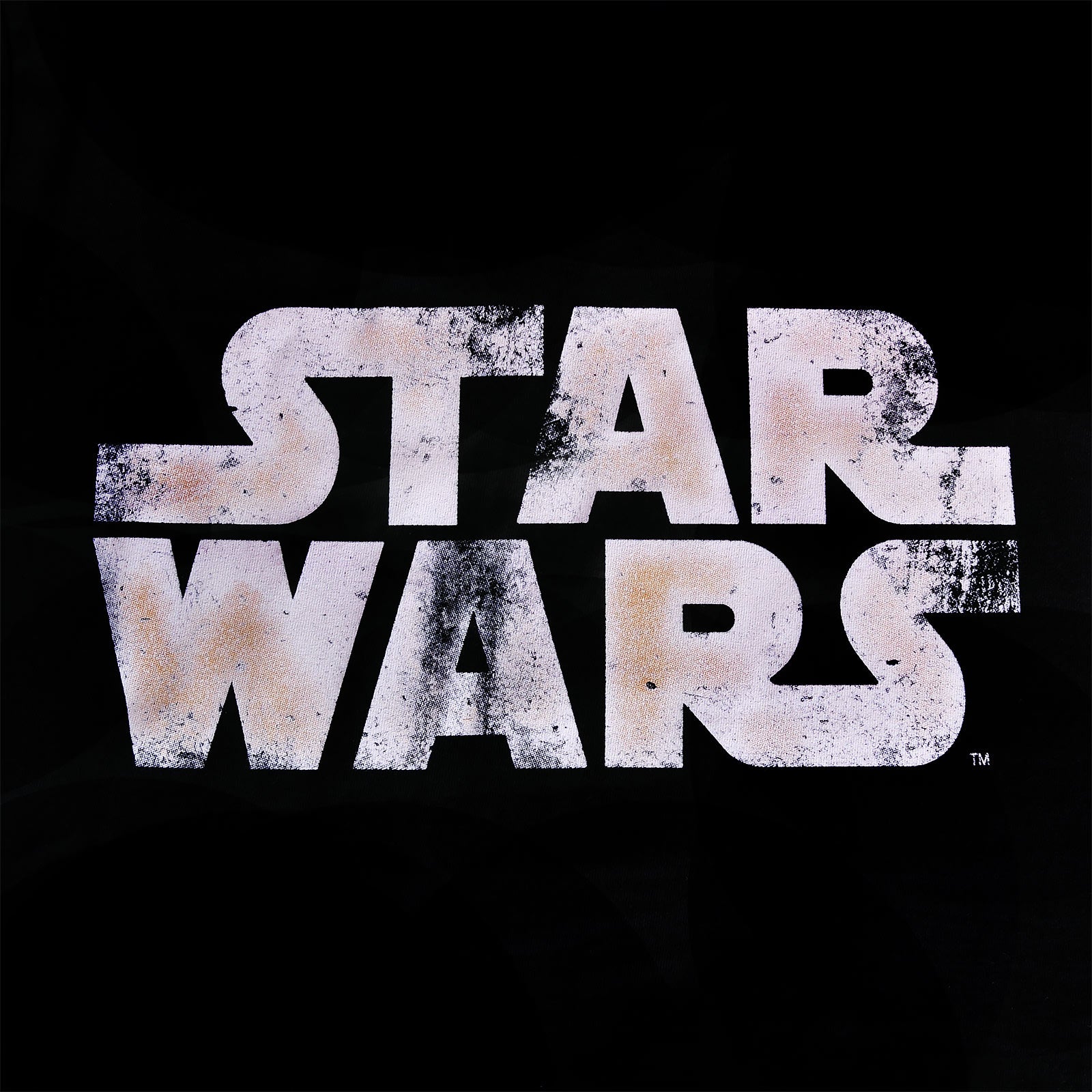 Produktbild Star Wars - Distressed Logo Girlie Shirt schwarz