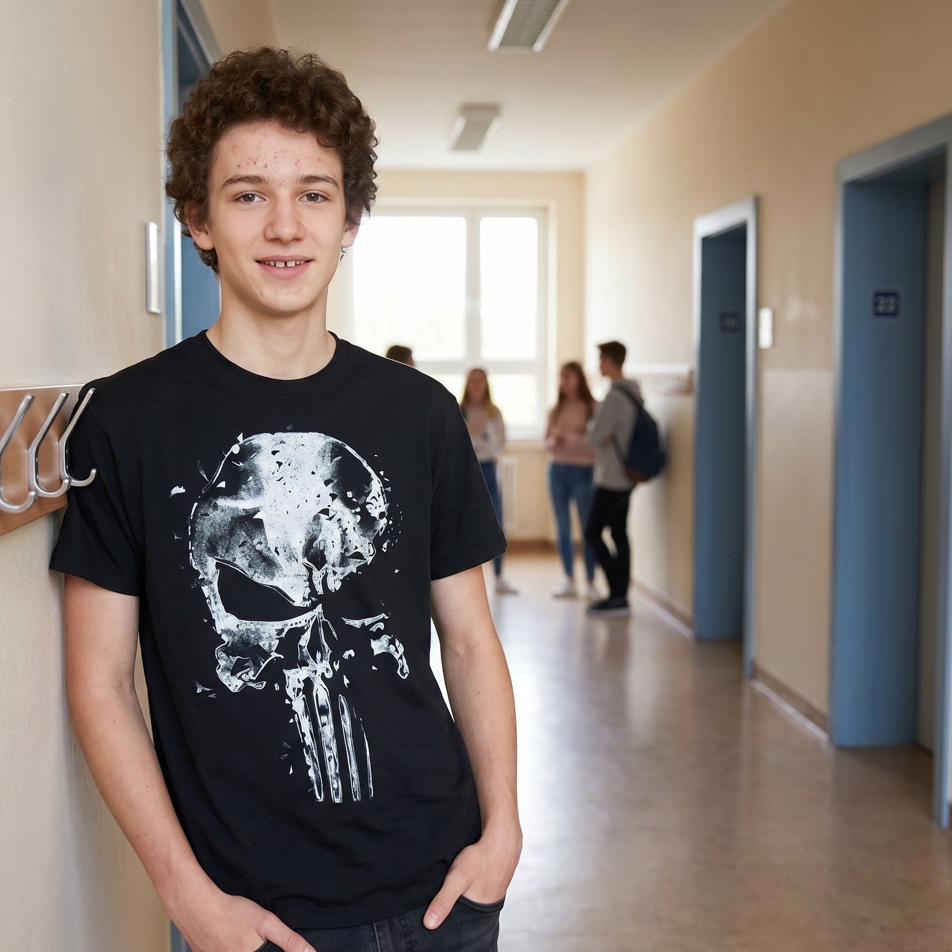 Produktbild Punisher - Skull T-Shirt schwarz