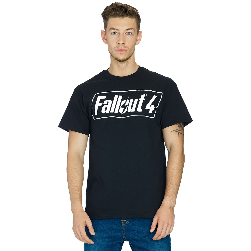 Produktbild Fallout 4 - Game Logo T-Shirt schwarz