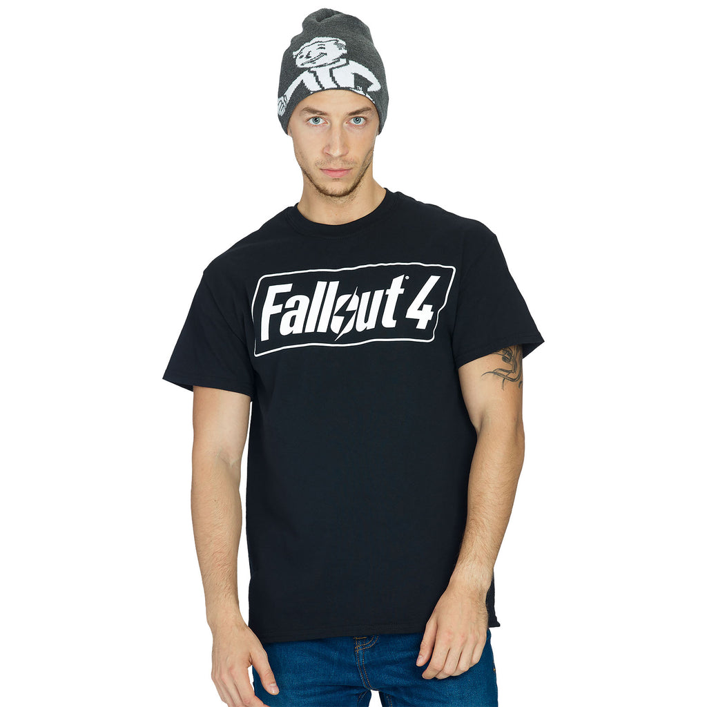 Produktbild Fallout 4 - Game Logo T-Shirt schwarz