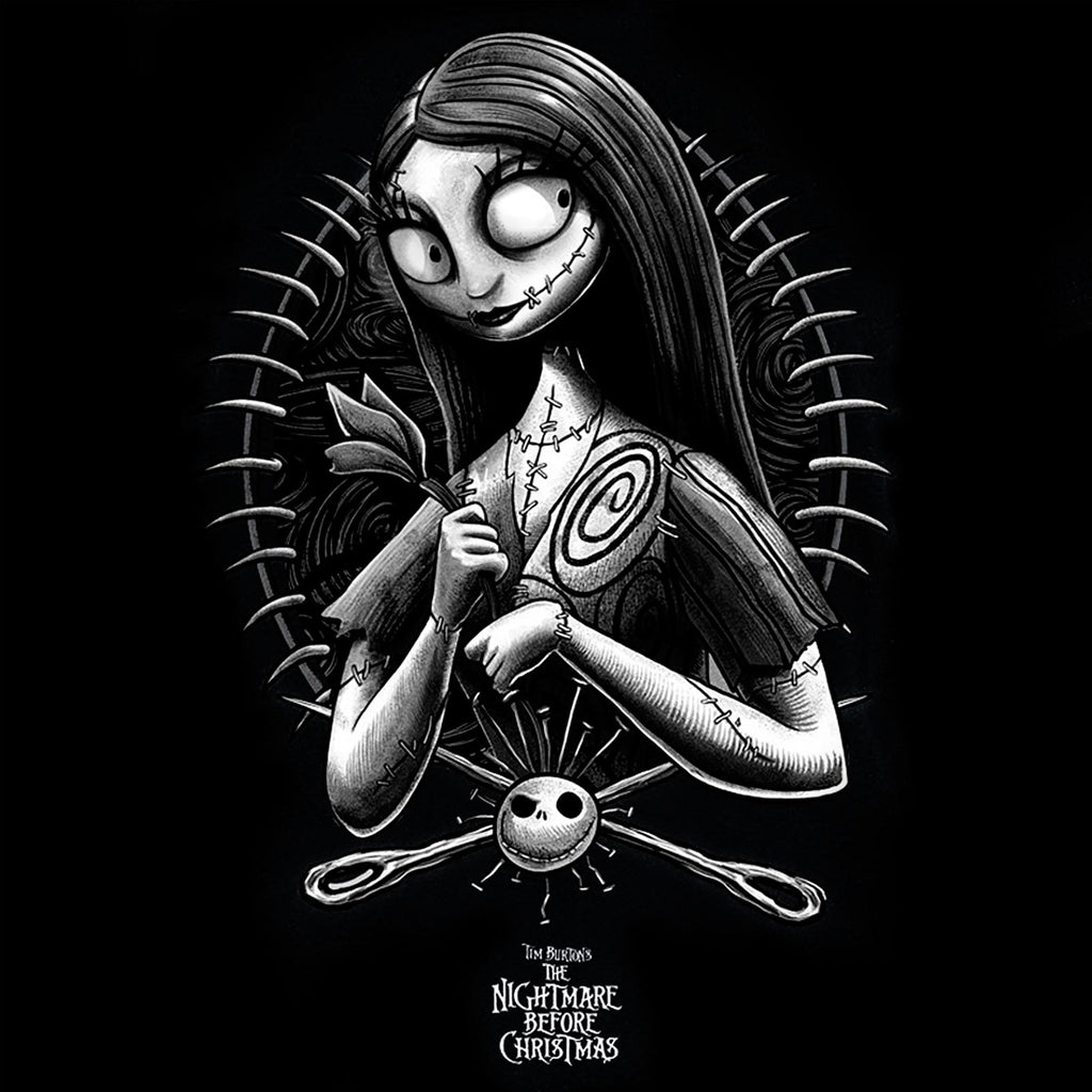 Produktbild Nightmare Before Christmas - Sally Girlie Shirt schwarz