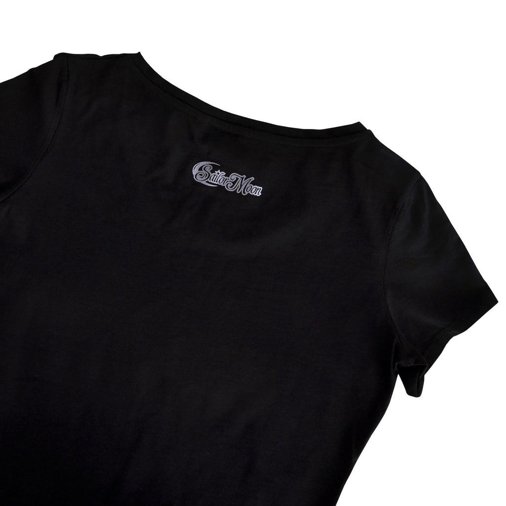 Produktbild Sailor Moon - Luna Girlie Shirt schwarz