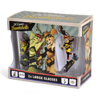 Produktbild DC Comics - Harley Quinn und Poison Ivy Gläserset