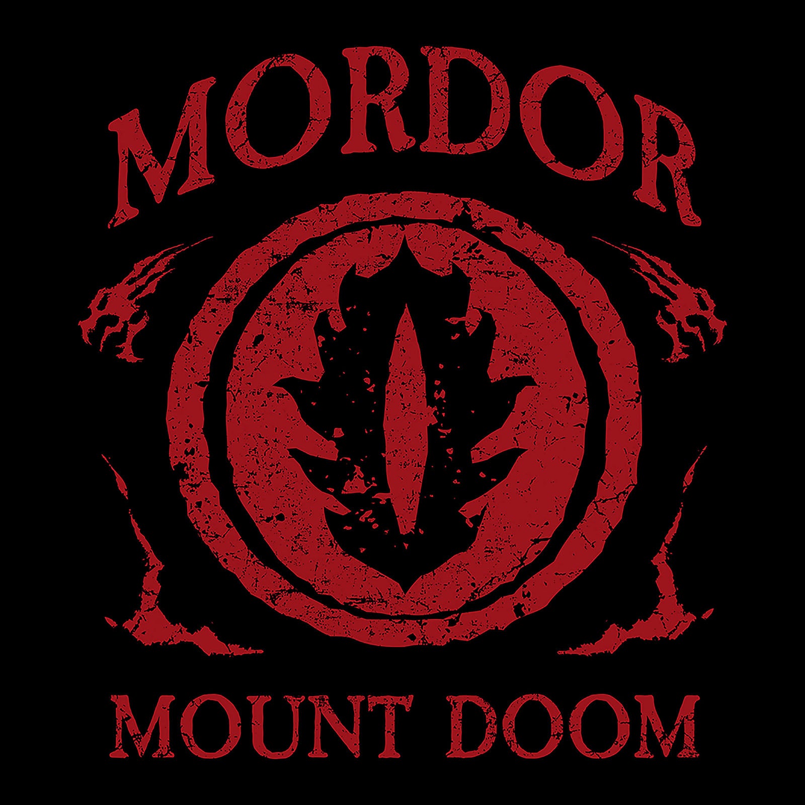 Produktbild Der Herr der Ringe - Mordor T-Shirt