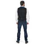 Produktbild Trachtenweste Herren mit Muster - blau