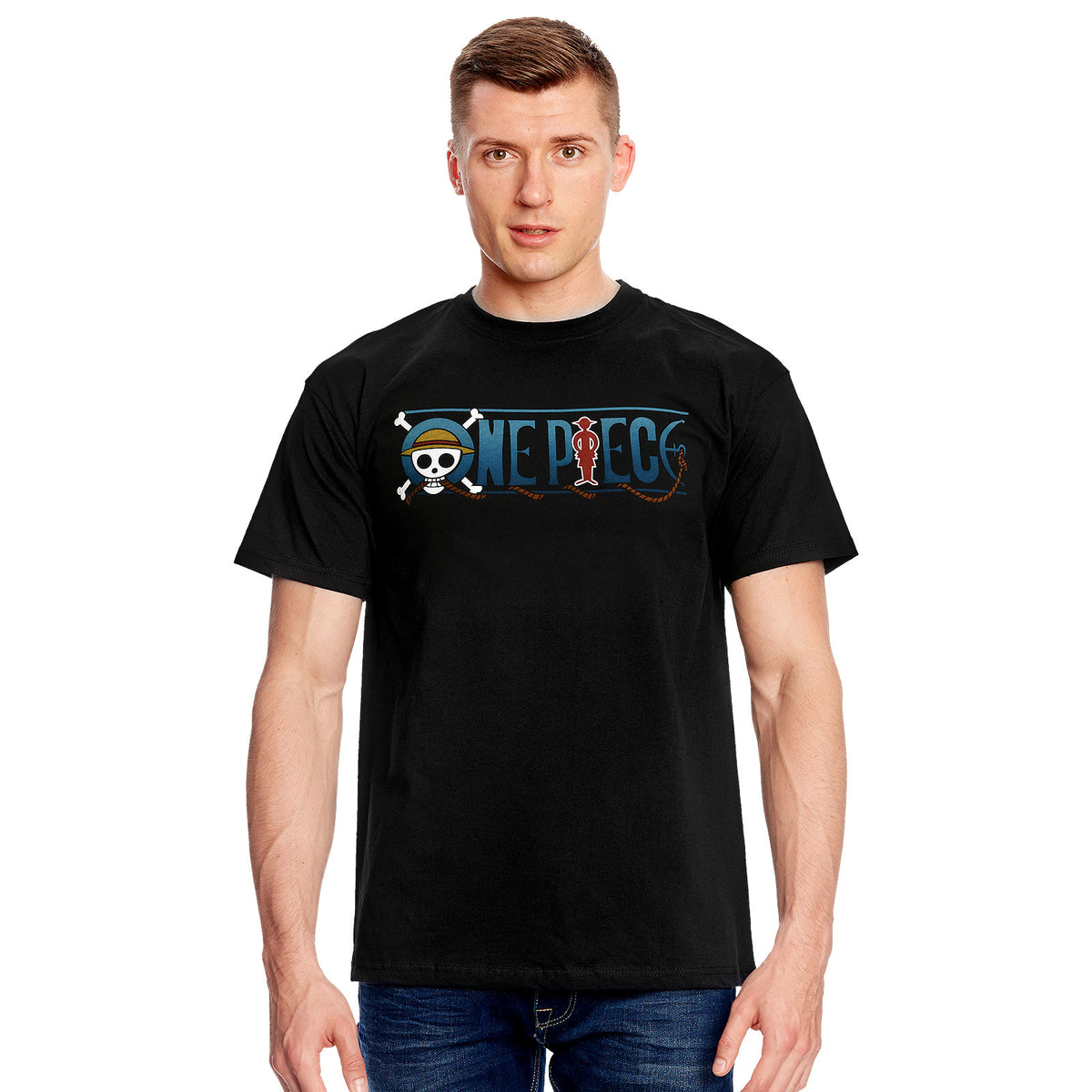 Produktbild One Piece - Logo T-Shirt schwarz