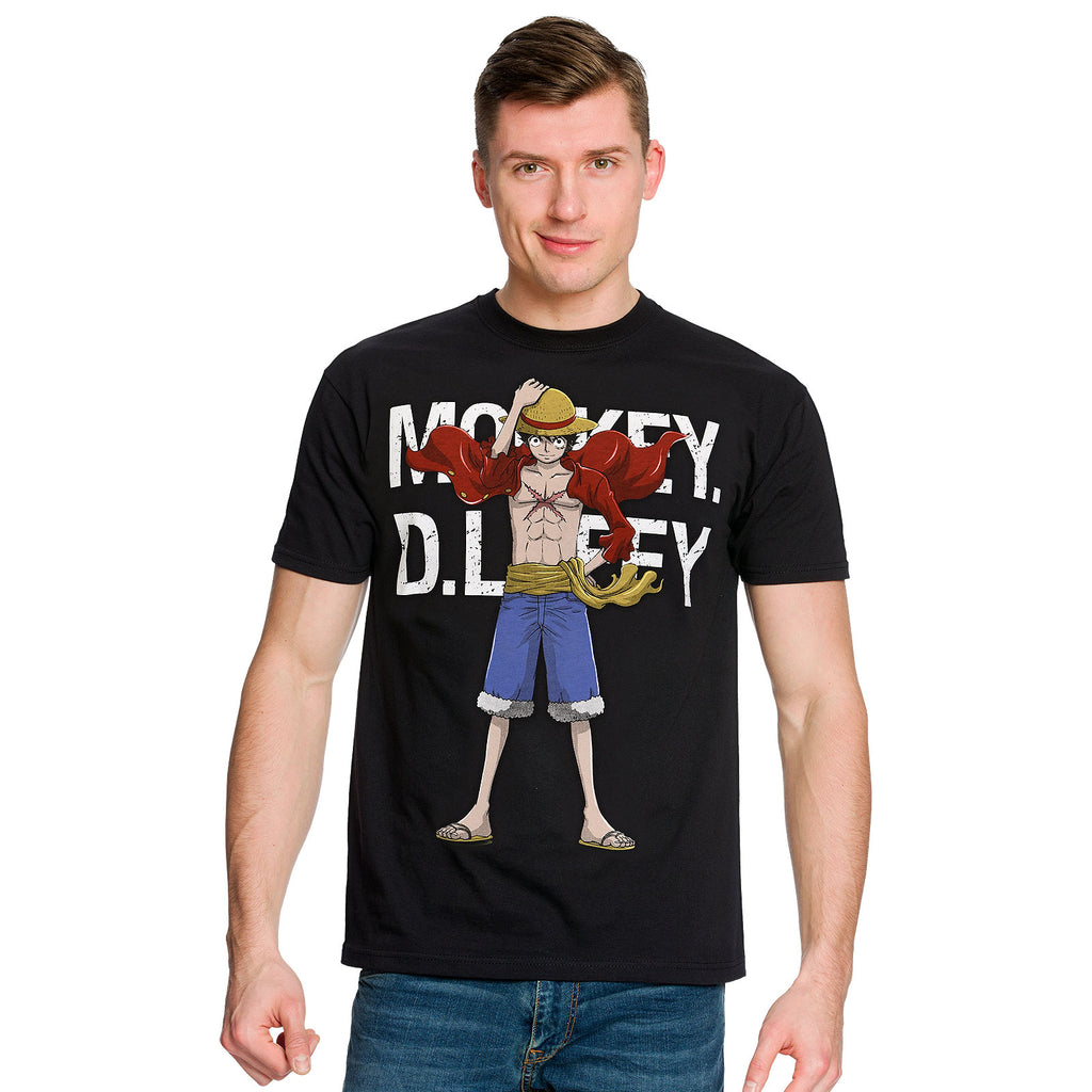 Produktbild One Piece - Cool Ruffy T-Shirt schwarz