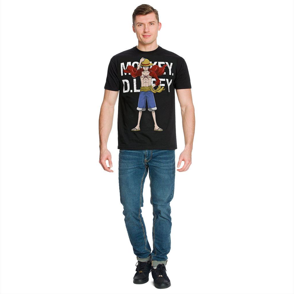 Produktbild One Piece - Cool Ruffy T-Shirt schwarz