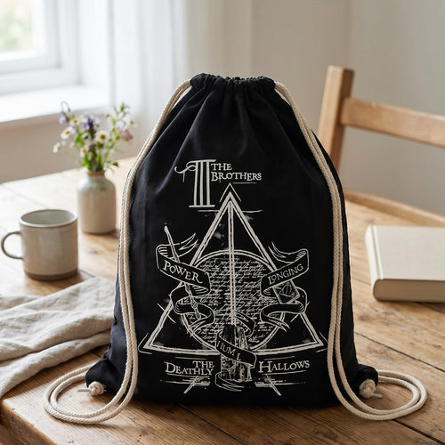 Produktbild Harry Potter - Die Drei Brüder Sportbag schwarz