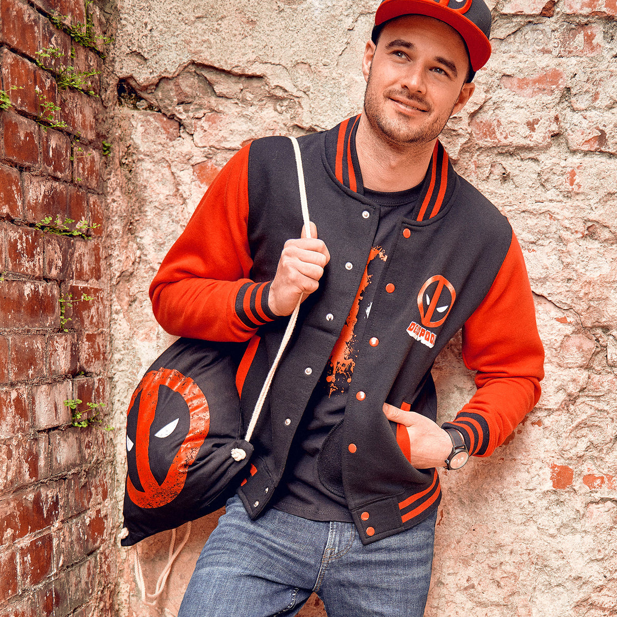 Produktbild Deadpool - Logo Sportbag schwarz
