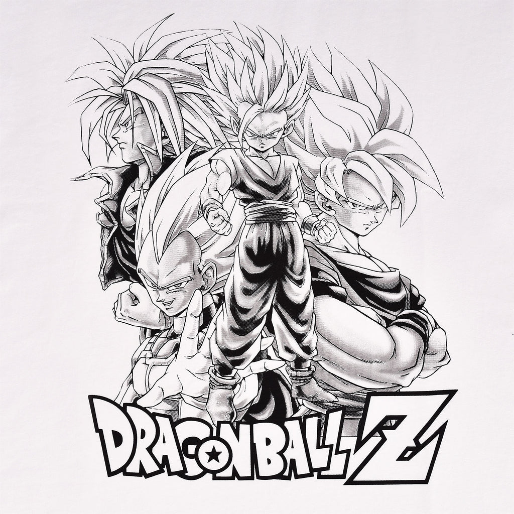 Produktbild Dragon Ball - Saiyajin Group T-Shirt weiß
