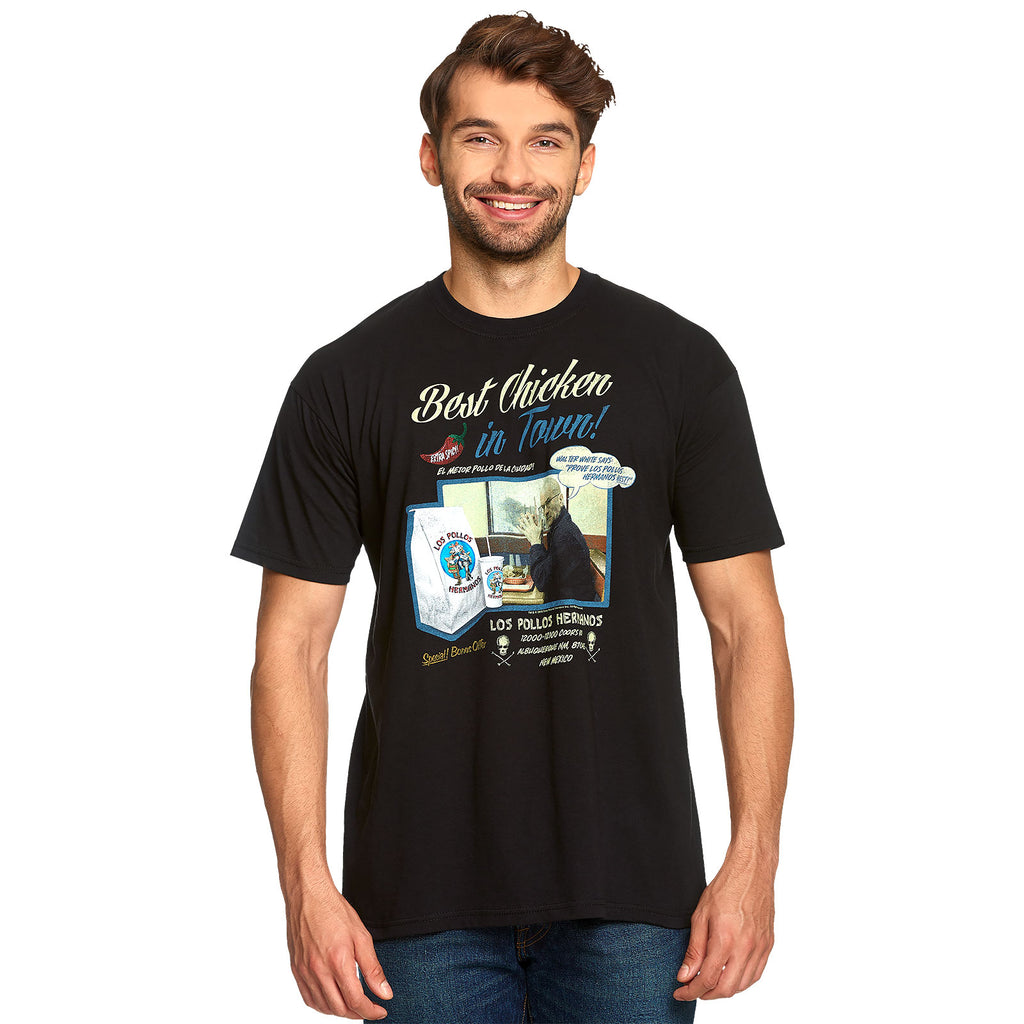 Produktbild Breaking Bad - Los Pollos Hermanos Best Chicken T-Shirt schwarz