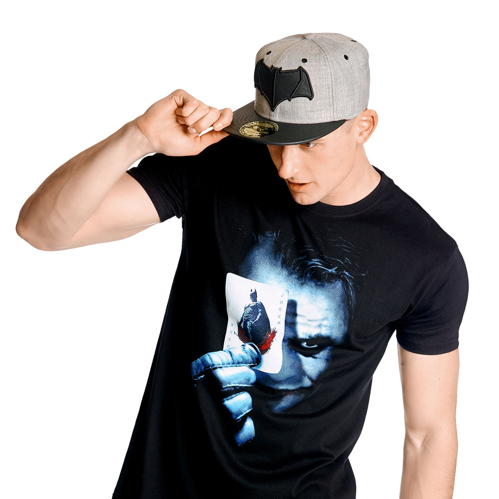 Produktbild Batman v Superman - Logo Snapback Cap grau