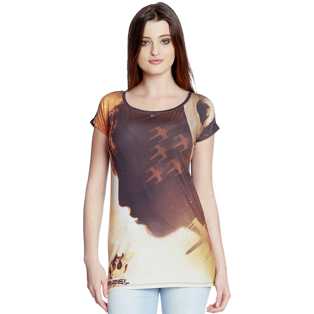 Produktbild Star Wars Girlie Shirt - Jyn Rebel Rogue One