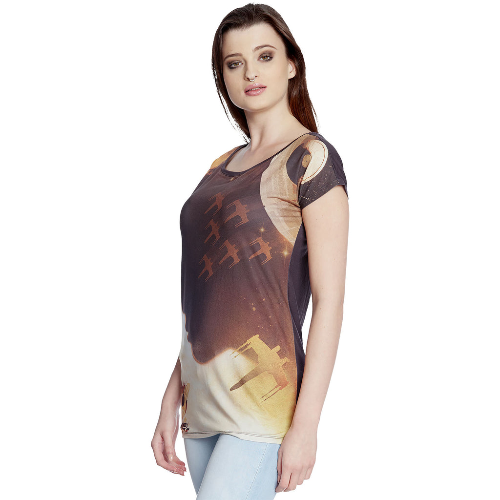 Produktbild Star Wars Girlie Shirt - Jyn Rebel Rogue One