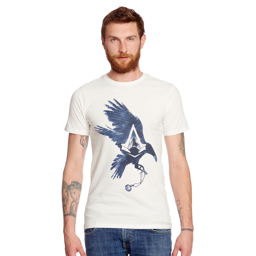 Produktbild Assassins Creed - Jacob Frye Raven T-Shirt weiß