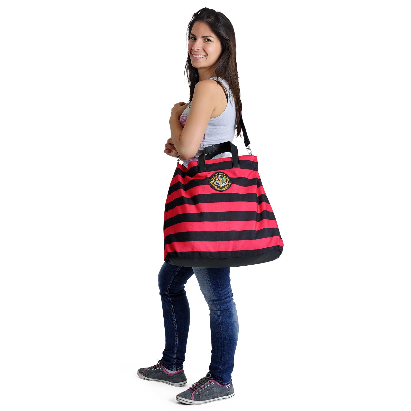 Produktbild Harry Potter - Hogwarts Logo Shopper Tasche