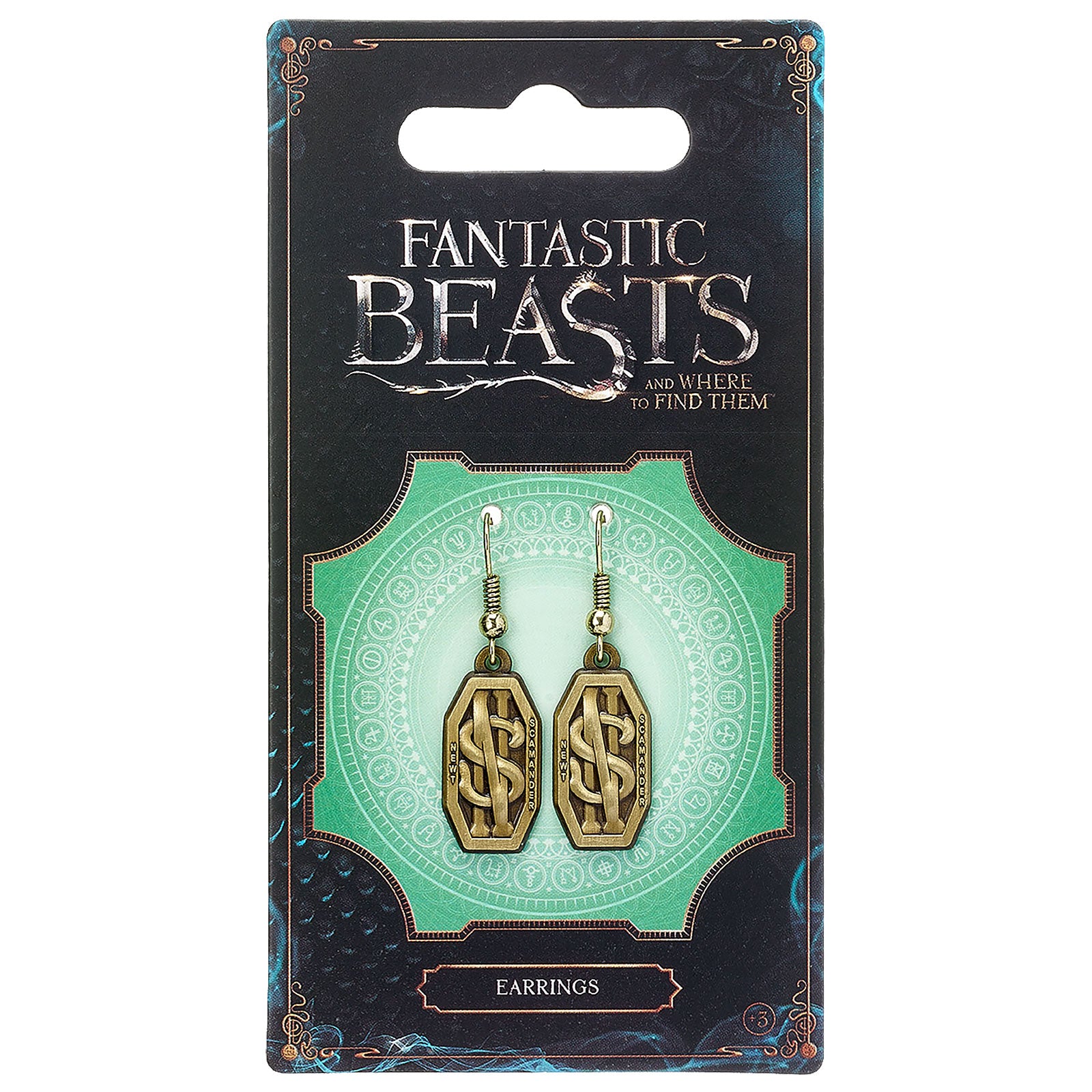 Produktbild Phantastische Tierwesen - Scamander Logo Ohrringe