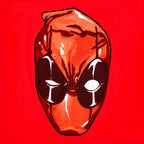 Produktbild Deadpool - Head Girlie Shirt rot
