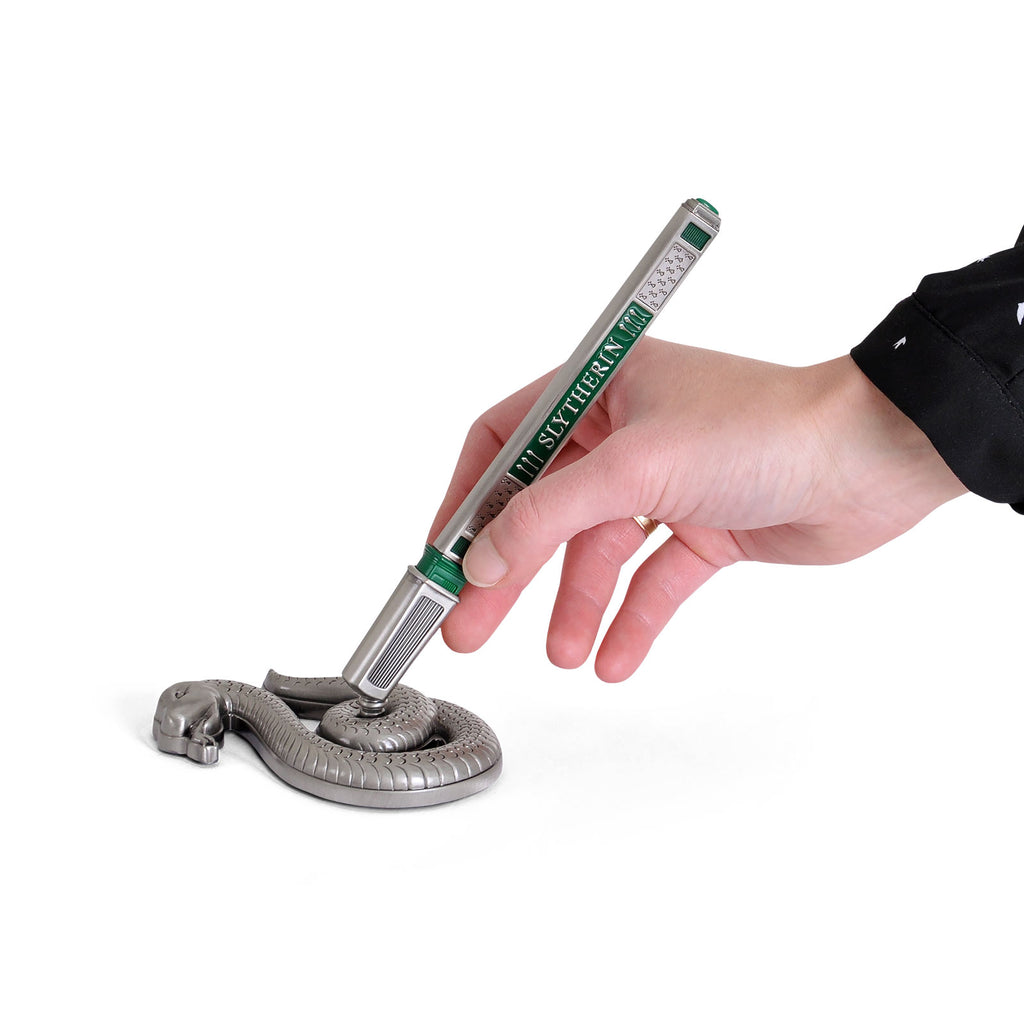 Produktbild Slytherin - Harry Potter Kugelschreiber mit Ständer