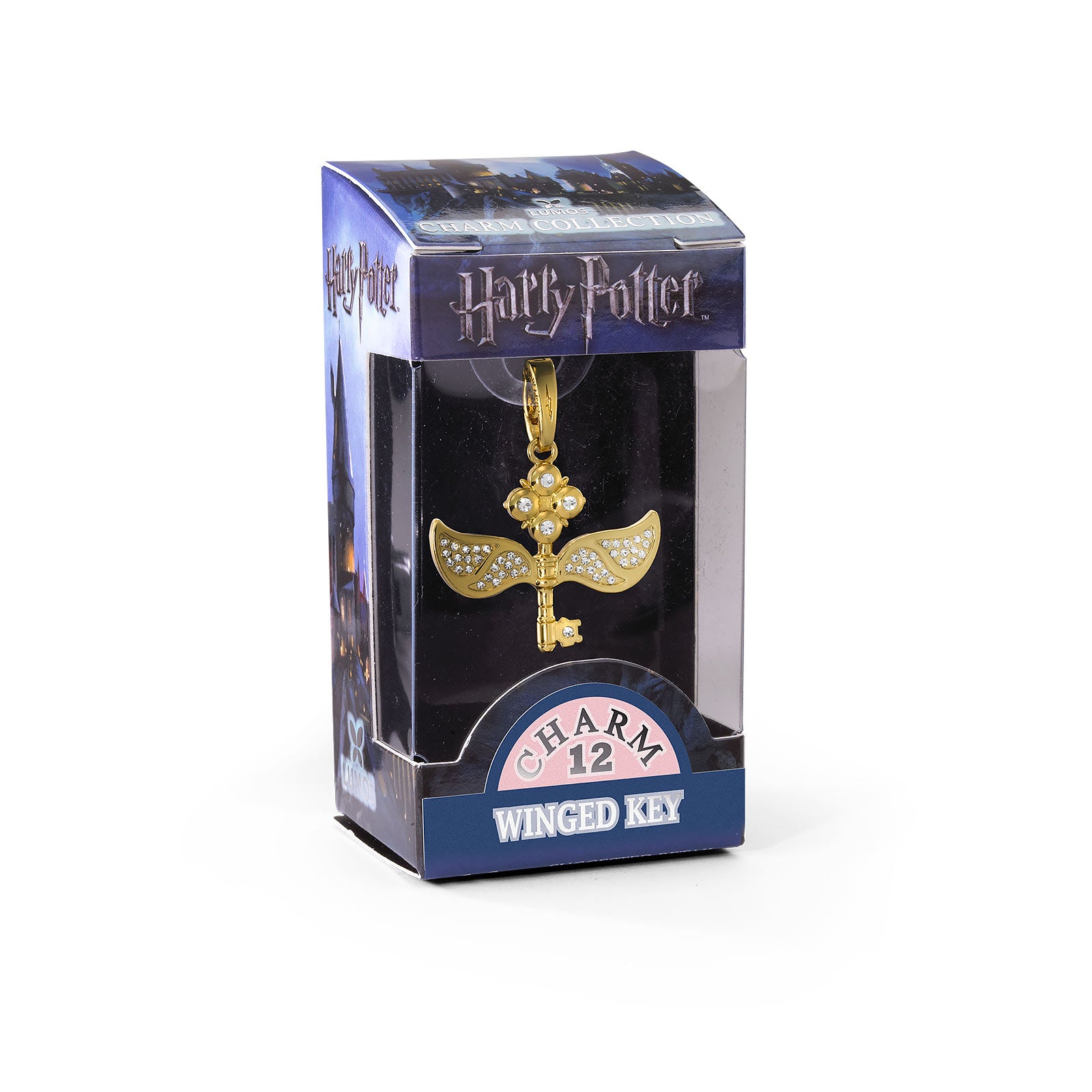 Produktbild Harry Potter - Geflügelter Schlüssel Lumos Charm Anhänger