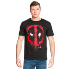 Produktbild Deadpool - Happy Face T-Shirt schwarz