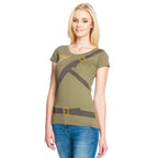 Produktbild Zelda - Link Cosplay Girlie Shirt oliv
