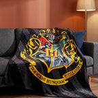 Produktbild Harry Potter - Hogwarts Wappen Flauschdecke