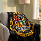 Produktbild Harry Potter - Hogwarts Wappen Flauschdecke