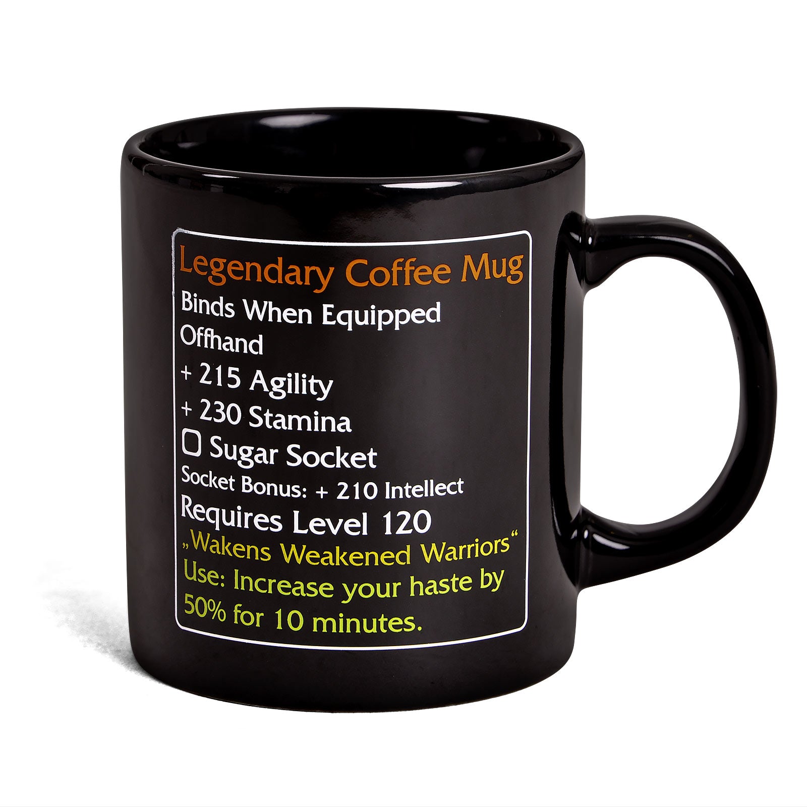 Produktbild Legendary Coffee Mug - MMO Item Fan Tasse Level 120