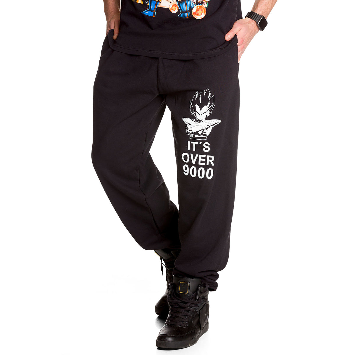 Produktbild Dragon Ball - Its Over 9000 Sweathose schwarz