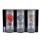 Produktbild Game of Thrones - Wappen Gläser-Set