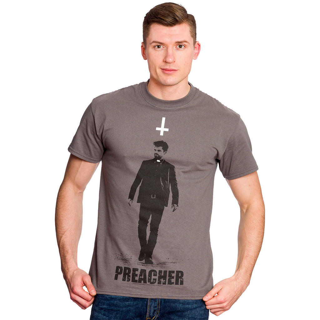Produktbild Preacher - Jesse Custer T-Shirt grau