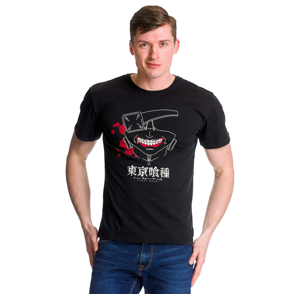 Produktbild Tokyo Ghoul - Kaneki Mask T-Shirt schwarz