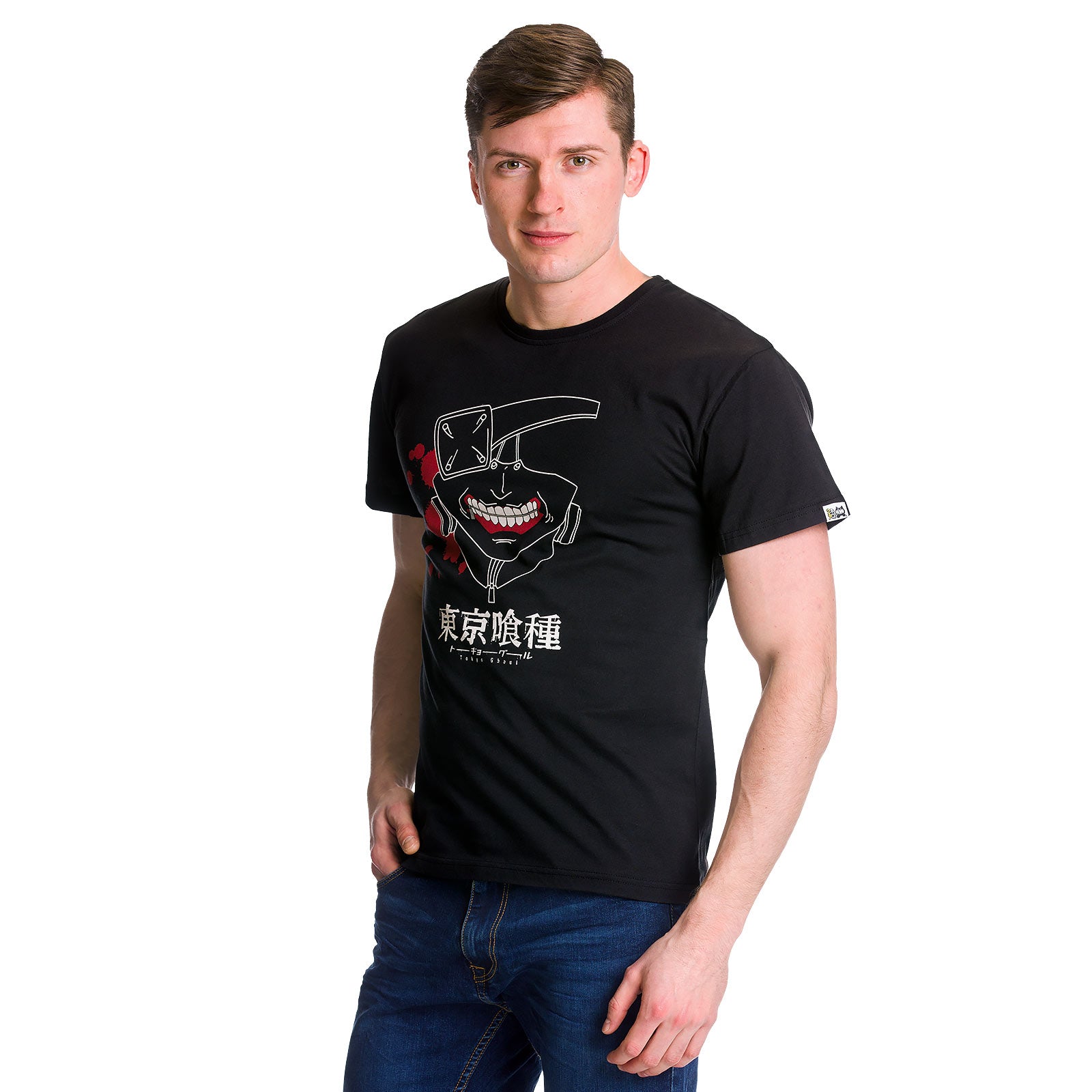 Produktbild Tokyo Ghoul - Kaneki Mask T-Shirt schwarz