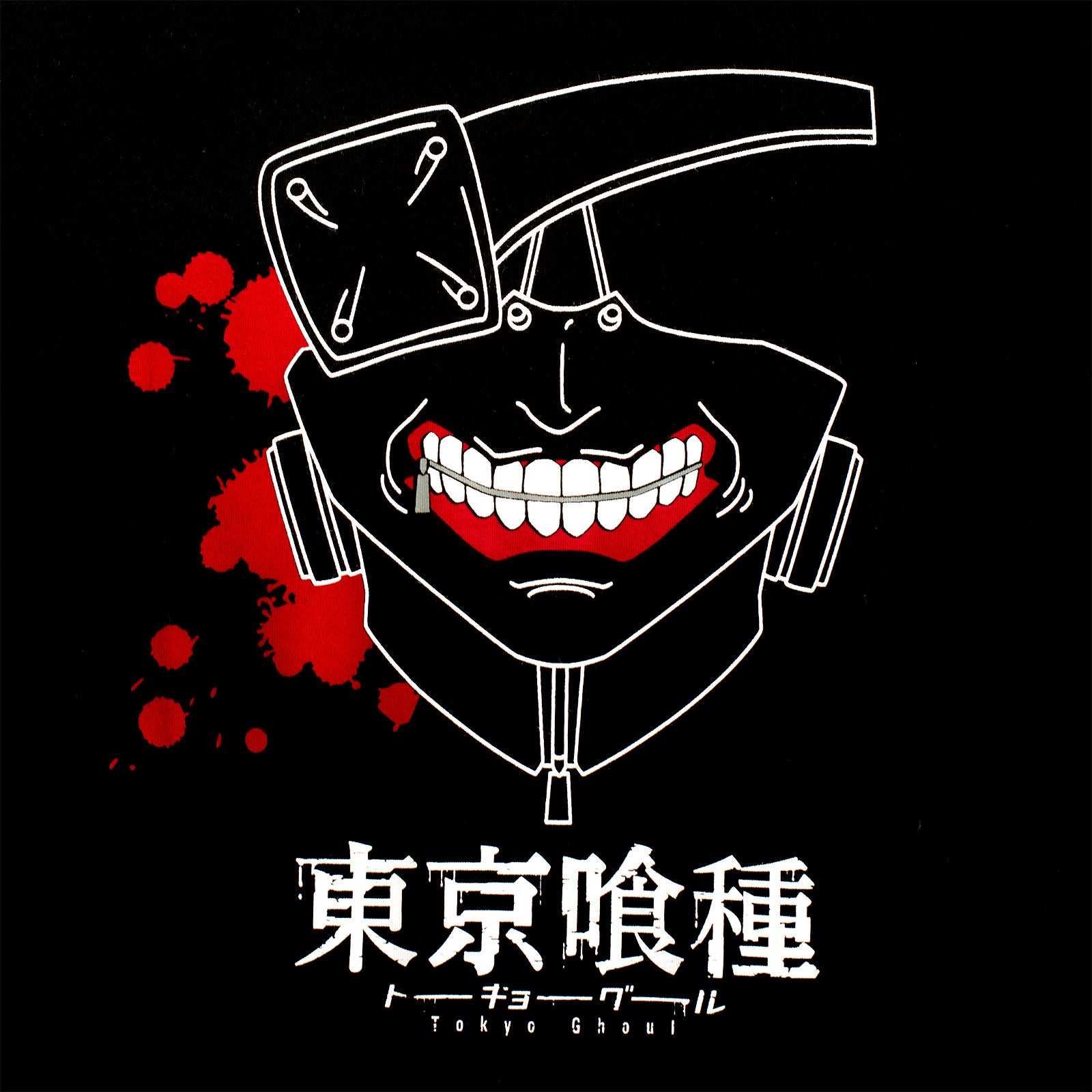 Produktbild Tokyo Ghoul - Kaneki Mask T-Shirt schwarz