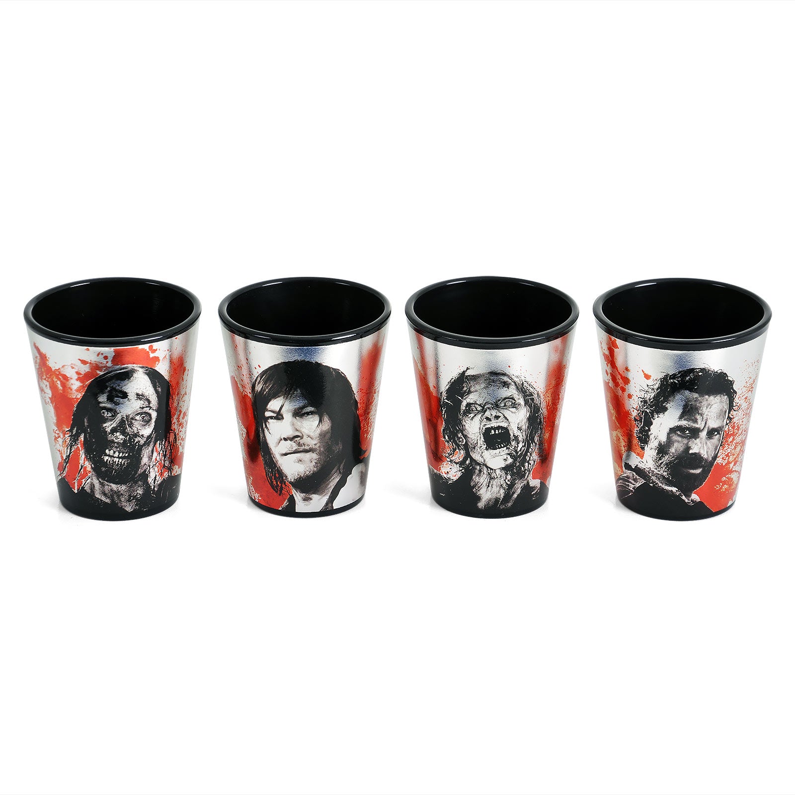 Produktbild Walking Dead - Characters Shots Gläserset