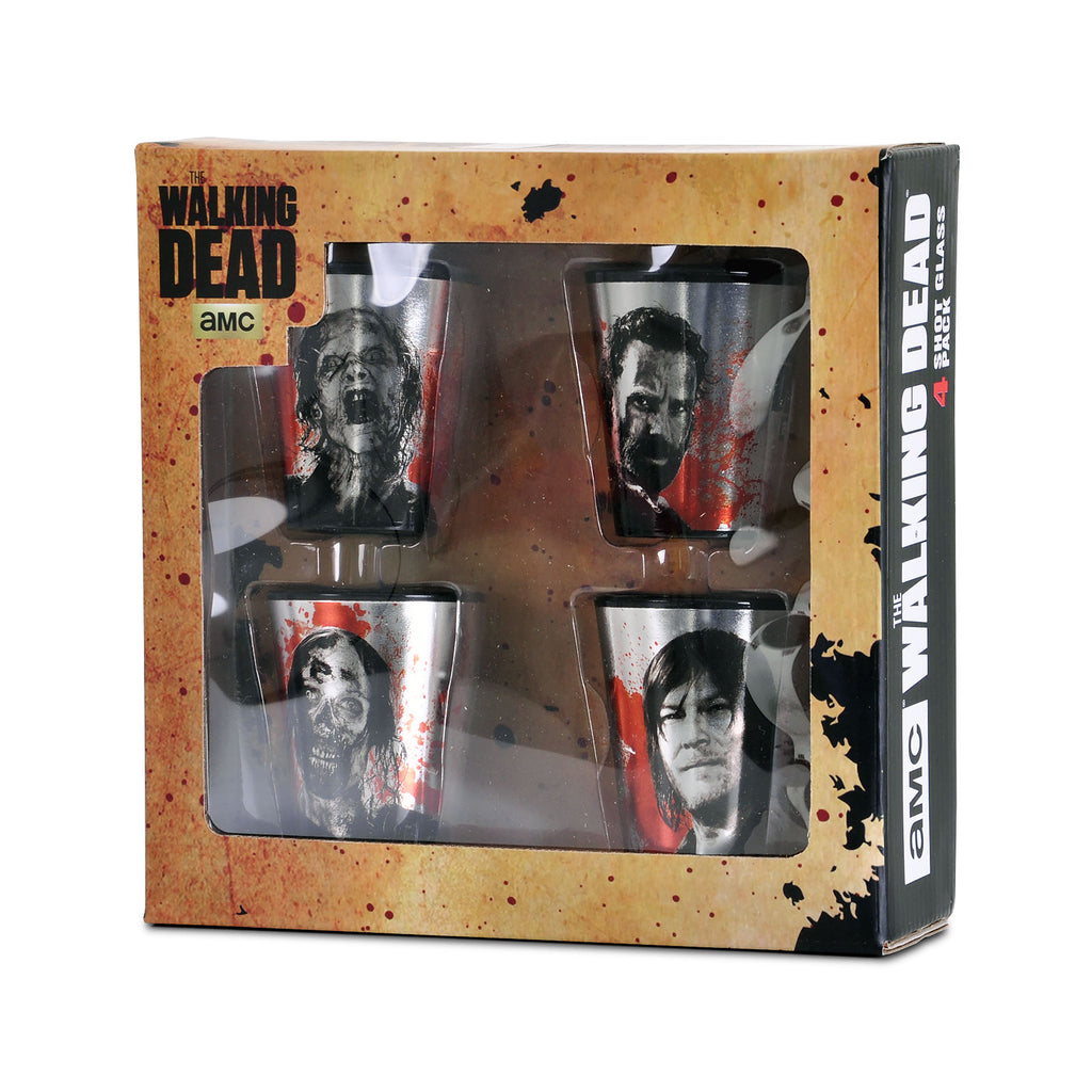 Produktbild Walking Dead - Characters Shots Gläserset