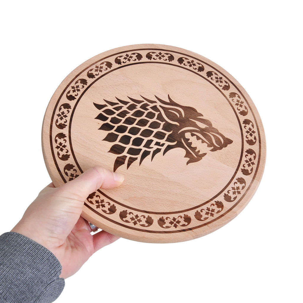 Product image Game of Thrones - House Stark Cutting Board Beech