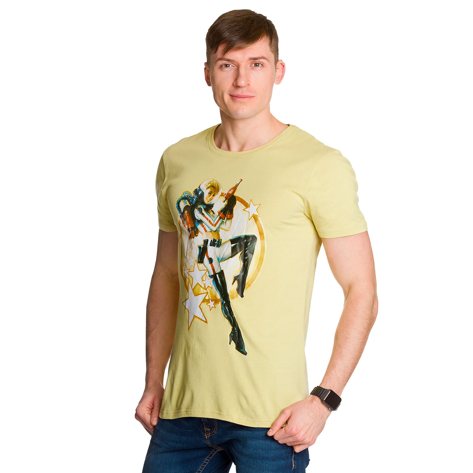 Produktbild Fallout - Nuka Cola Pin-up T-Shirt beige