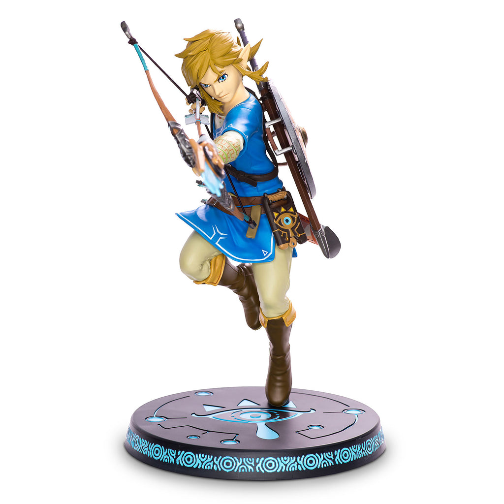 Produktbild Zelda - Link Breath of the Wild Figur mit Diorama