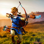 Produktbild Zelda - Link Breath of the Wild Figur mit Diorama