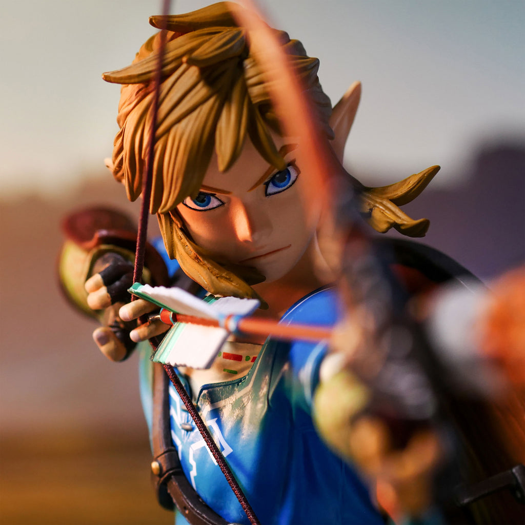 Produktbild Zelda - Link Breath of the Wild Figur mit Diorama