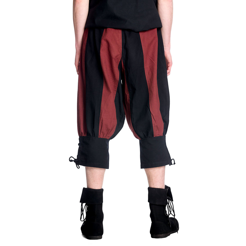Product image Medieval knee breeches black-red