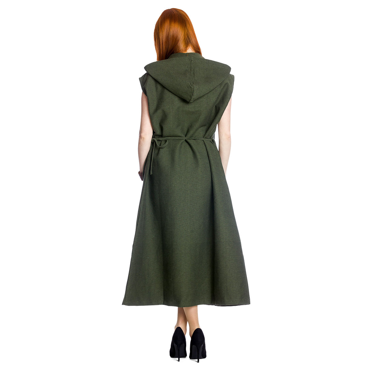 Produktbild Mittelalter Wickelkleid Gerlin grün